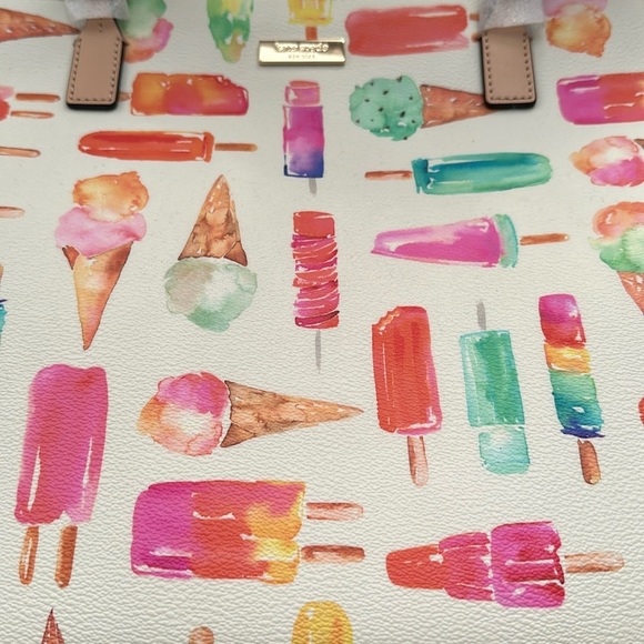 NWT Kate Spade Shore Street Tote Ice Pop Print - Picture 2 of 6